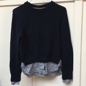 Brochu Walker layered sweater looker